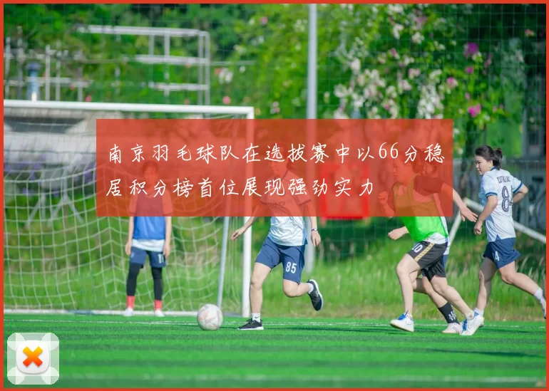 南京羽毛球队在选拔赛中以66分稳居积分榜首位展现强劲实力